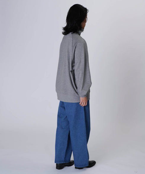 【先行予約】スウェットオーバーサイズハーフジップトレーナー