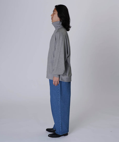 【先行予約】スウェットオーバーサイズハーフジップトレーナー