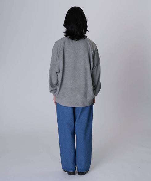 【先行予約】スウェットオーバーサイズハーフジップトレーナー