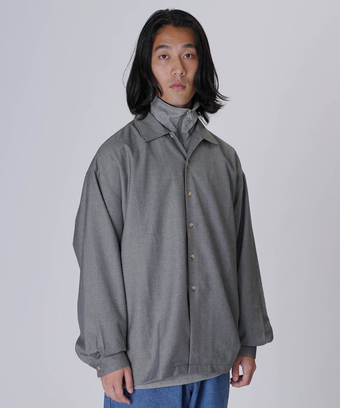 【先行予約】スウェットオーバーサイズハーフジップトレーナー