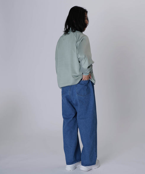 【先行予約】スウェットオーバーサイズハーフジップトレーナー