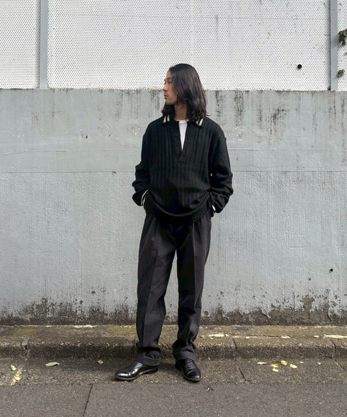 H174 / 着用サイズ:L ブラック