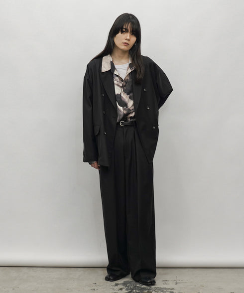 H177 / 着用サイズ:L ブラック 着用アウター:218718 着用トップス:217621 着用ボトムス:218717