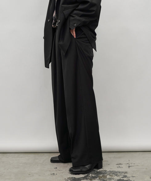 H177 / 着用サイズ:L ブラック 着用アウター:218718 着用トップス:217621 着用ボトムス:218717