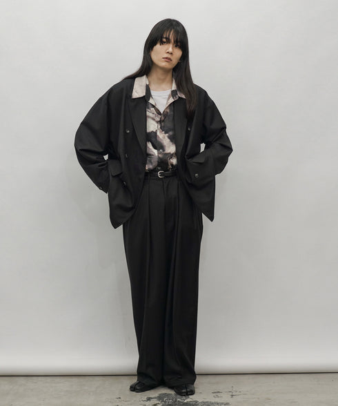 H177 / 着用サイズ:L ブラック 着用アウター:218718 着用トップス:217621 着用ボトムス:218717