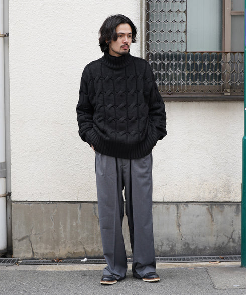 H175 / 着用サイズ:L グレー 着用トップス:217162