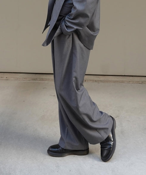 H163 / 着用サイズ:S グレー 着用アウター:218718