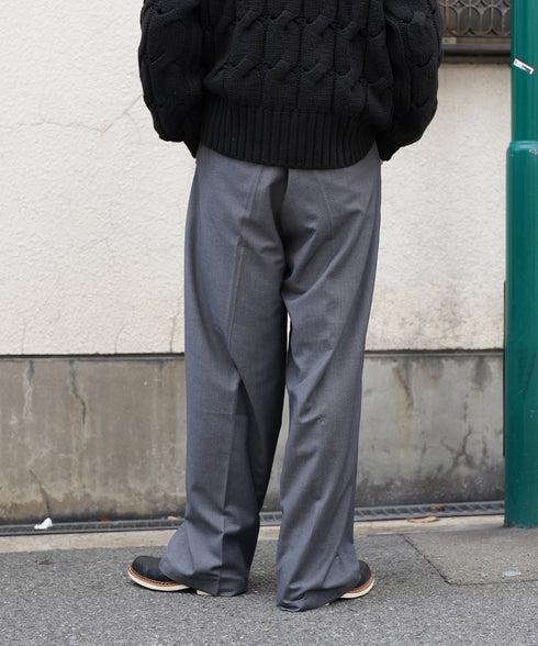 H175 / 着用サイズ:L グレー 着用トップス:217162