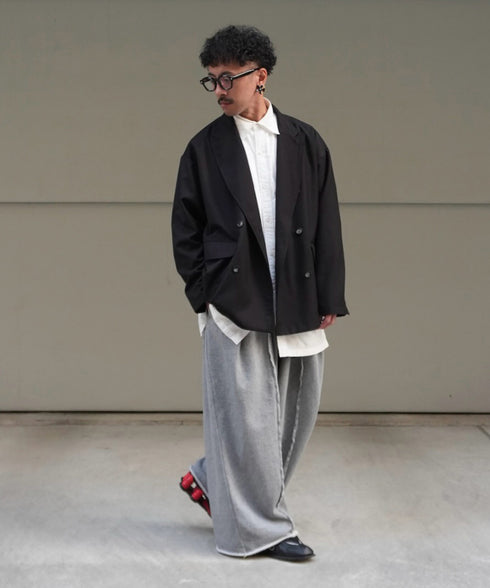 TRダブルブレストテーラードジャケット | アパレル ファッション ユニセックス メンズ レディース 男女兼用 ジャケット アウターテーラード セットアップ 通勤 ハレの日