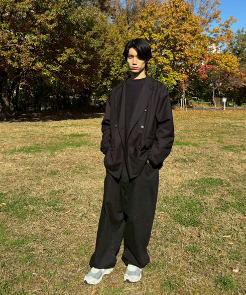 TRダブルブレストテーラードジャケット | アパレル ファッション ユニセックス メンズ レディース 男女兼用 ジャケット アウターテーラード セットアップ 通勤 ハレの日