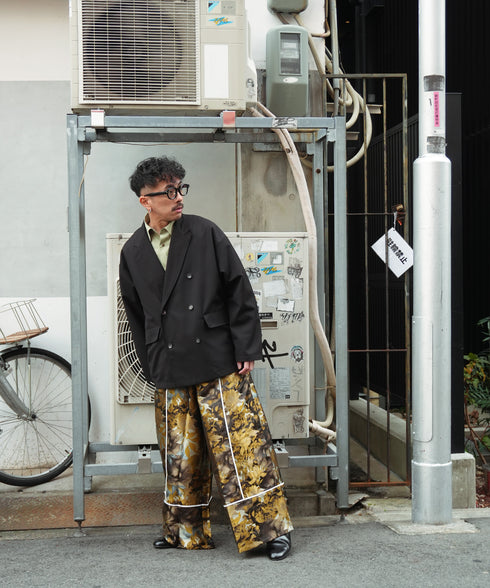 H163 / 着用サイズ:S ブラック 着用ボトムス:216862