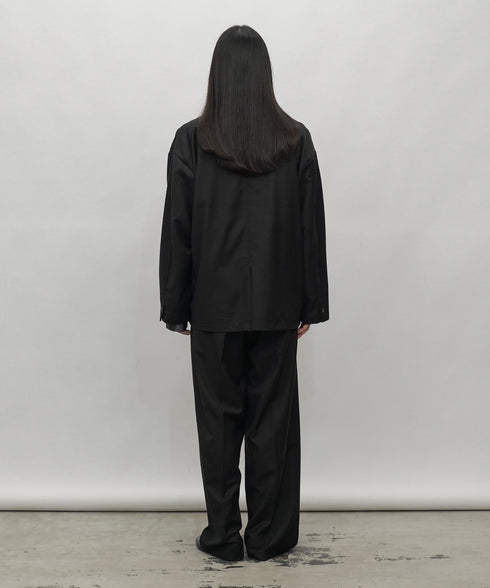 H177 / 着用サイズ:L ブラック 着用トップス:217621 着用ボトムス:218717