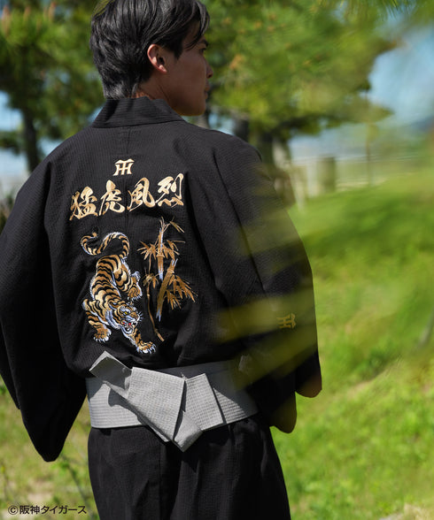 阪神タイガース猛虎浴衣 │阪神タイガース承認 応援グッズ ゆかた 虎 刺繍 ファン グッズ 夏祭り 花火大会 試合観戦 アパレル