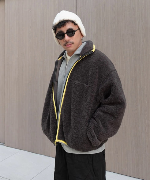 H163 / 着用サイズ:S チャコールグレー 着用アウター: 着用トップス: 着用ボトムス: