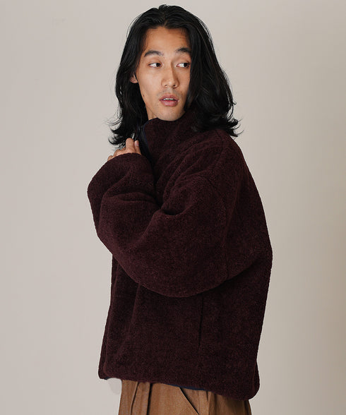 H174 / 着用サイズ:M マルーン