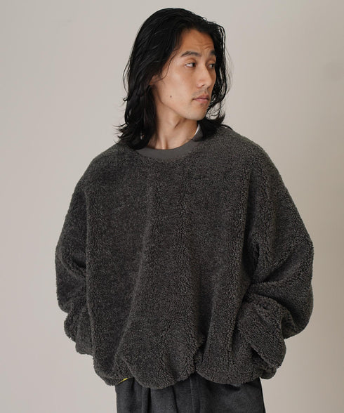 H174 / 着用サイズ:L チャコールグレー