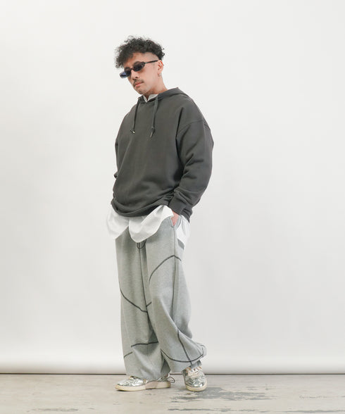 H163 / 着用サイズ:S スミクロ 着用トップス:218518 着用ボトムス:217618