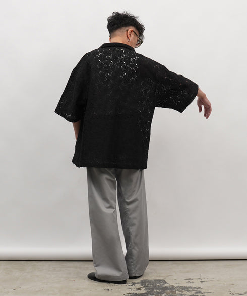 H163 / 着用サイズ:S グレー 着用トップス:218014