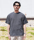 アクティブモバイルドローコードTシャツ │ メンズ Tシャツ ドローコード 5分袖 半袖 ストレッチ 伸縮性 軽量 吸水速乾 接触冷感 通気性 ゆったり ワイドシルエット 夏 夏服 カジュアル 旅行 アウトドア
