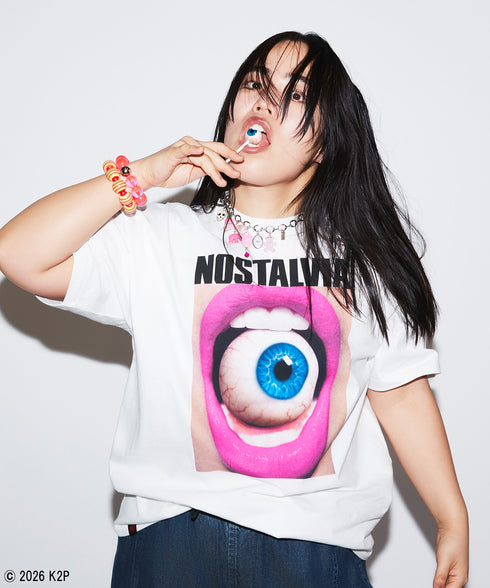 禍禍女Tシャツ ホワイト スタイリング1 まがまがおんな まがまが女 magamagaonnna マガマガ女 禍禍しい女 禍々女 禍々しい ゆりあんレトリバー ゆりやんレトリィバァ 映画 mmo コラボ ゆりあんれとりーばー ゆりやんれとりーばー ユリヤンレトリィバァ