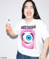 禍禍女Tシャツ ホワイト スタイリング3 まがまがおんな まがまが女 magamagaonnna マガマガ女 禍禍しい女 禍々女 禍々しい ゆりあんレトリバー ゆりやんレトリィバァ 映画 mmo コラボ ゆりあんれとりーばー ゆりやんれとりーばー ユリヤンレトリィバァ