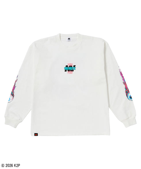 禍禍女ロンT ホワイト 詳細前 まがまがおんな まがまが女 magamaga onnna マガマガ女 禍禍しい女 禍々女 禍々しい ゆりあんレトリバー ゆりやんレトリィバァ 映画