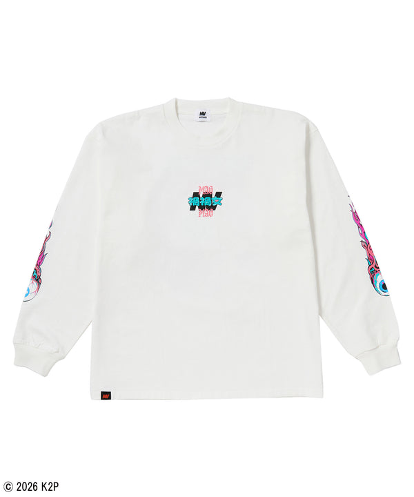 禍禍女ロンT ホワイト 詳細前 まがまがおんな まがまが女 magamaga onnna マガマガ女 禍禍しい女 禍々女 禍々しい ゆりあんレトリバー ゆりやんレトリィバァ 映画