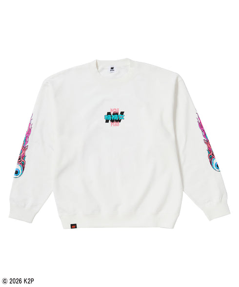 禍禍女トレーナー ホワイト カラバリ まがまがおんな まがまが女 magamaga onnna マガマガ女 禍禍しい女 禍々女 禍々しい ゆりあんレトリバー ゆりやんレトリィバァ 映画