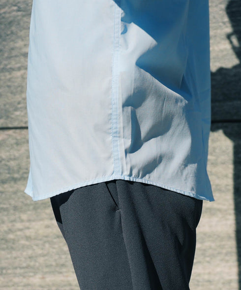 ボタンダウンブロードシャツ | メンズ 長袖 シャツ 洗える 洗濯機 ビジネス カジュアル シンプル 無地 ストライプ