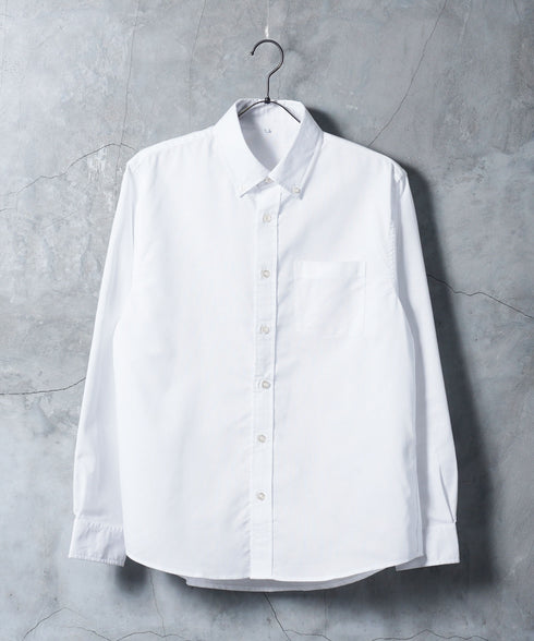 ボタンダウンオックスシャツ