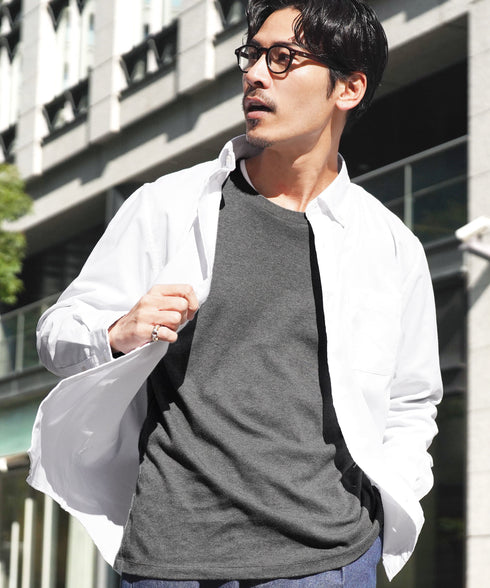 ボタンダウンオックスシャツ