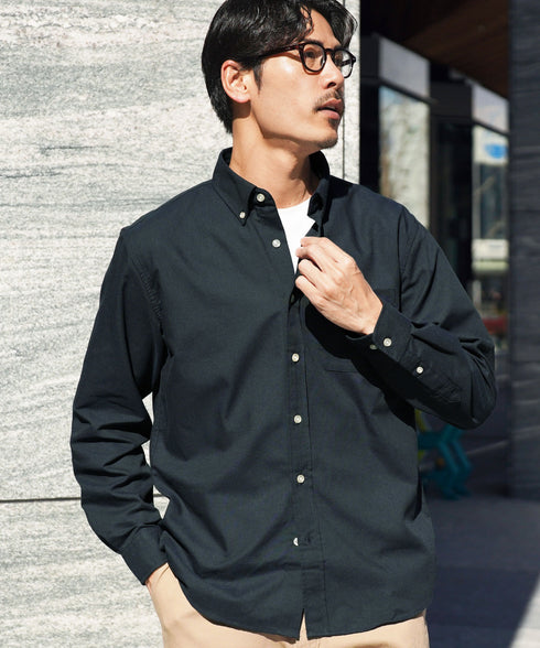 ボタンダウンオックスシャツ