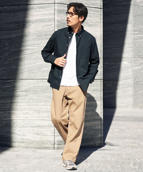 ボタンダウンオックスシャツ