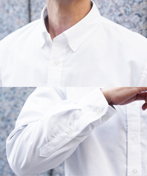 ボタンダウンオックスシャツ