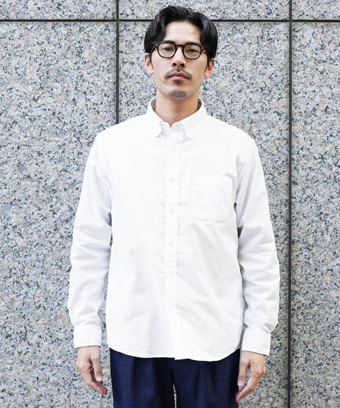 ボタンダウンオックスシャツ