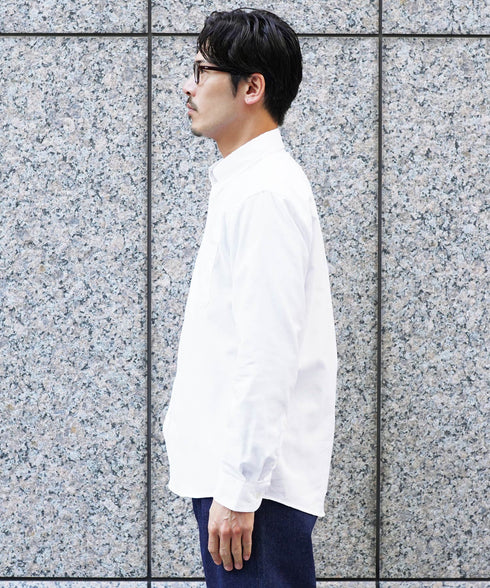 ボタンダウンオックスシャツ