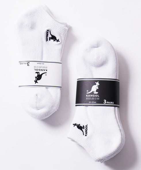 【3足セット】KANGOL スニーカーソックス