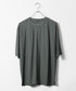 接触冷感Q-MAX0.3 鹿の子オーパーサイズTシャツ