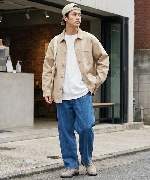 本革ローファー