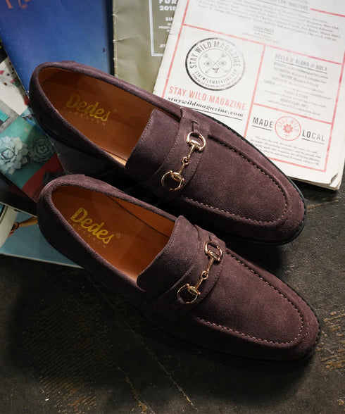 本革ローファー