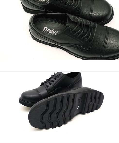 レースアップ ストレートチップシューズ│軽量 通学通勤 紐靴 軽い 疲れない 汚れない 黒 学生 30代 40代 合皮 革靴 ビジネスシューズ