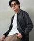 Bブラック(襟付ジャケットジャケットタイプ)model:RYO 183cm 71kg Lsize