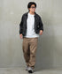 Bブラック(襟付ジャケットジャケットタイプ)model:RYO 183cm 71kg Lsize