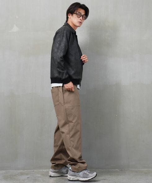 Bブラック(襟付ジャケットジャケットタイプ)model:RYO 183cm 71kg Lsize