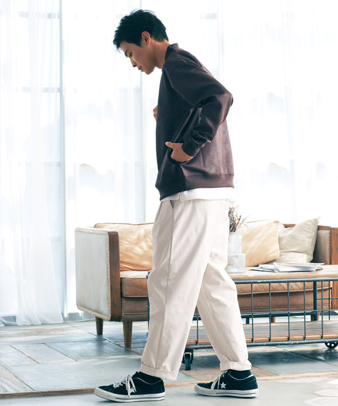 Aブラウン(トラックジャケットタイプ)model:RYO 183cm 71kg Lsize