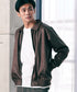 Bブラウン(トラックジャケットタイプ)model:RYO 183cm 71kg Lsize