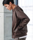 Bブラウン(トラックジャケットタイプ)model:RYO 183cm 71kg Lsize