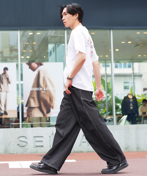BLACK model Yuya 178cm 66kg XLsize
