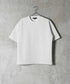 半袖裾ドローコードTシャツ+ショートパンツ サマーセットアップ | メンズ 上下セット 2点セット ドライタッチ ゆったり リラックス タウン リゾート ハーフパンツ イージーウエスト ブラック オートミール 夏服 春夏 20代 30代 40代