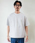 半袖裾ドローコードTシャツ+ショートパンツ サマーセットアップ | メンズ 上下セット 2点セット ドライタッチ ゆったり リラックス タウン リゾート ハーフパンツ イージーウエスト ブラック オートミール 夏服 春夏 20代 30代 40代